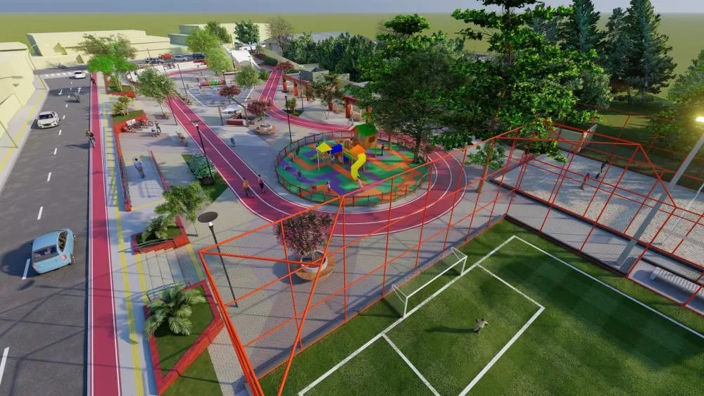 Projeto nova praça- SEINFRA